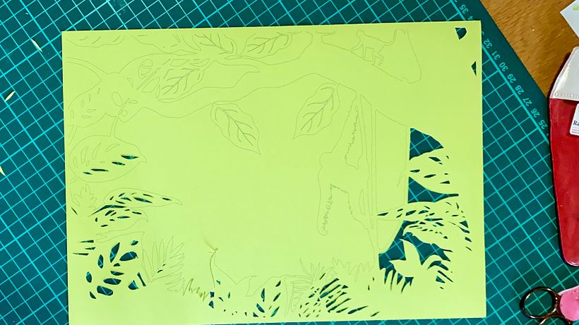 Meu projeto de curso: Papercut: Crie cenas profundas em papel 1