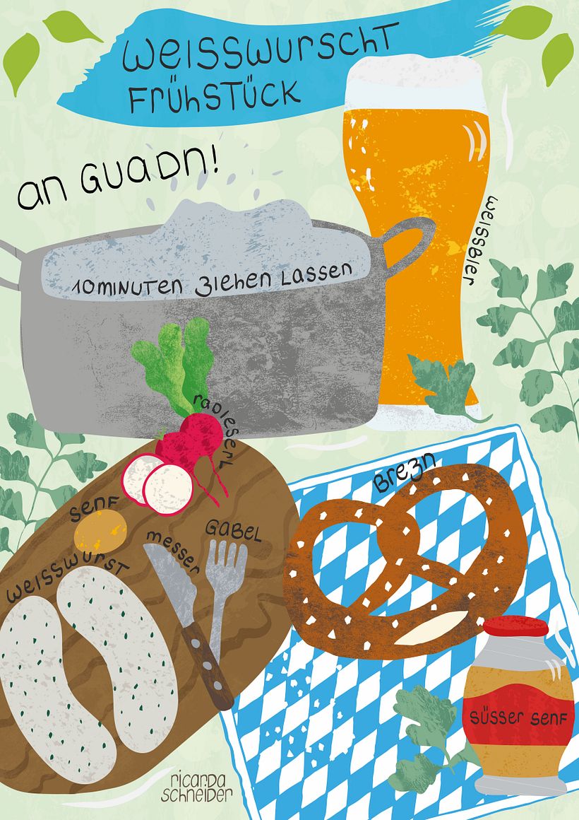 My project for course: Illustrated Recipes: Making Delicious Art 3