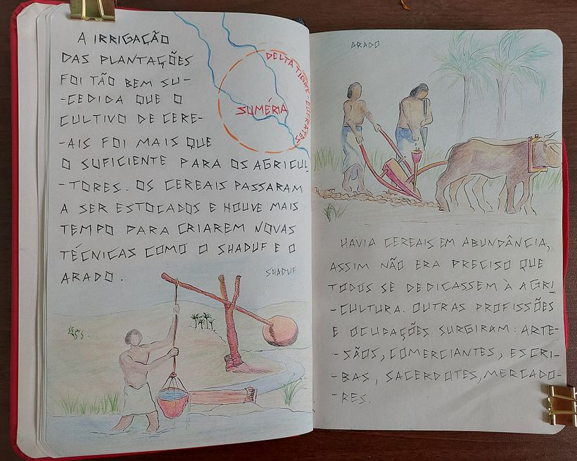 Meu projeto do curso: Diário de viagem ilustrado com técnicas mistas 4