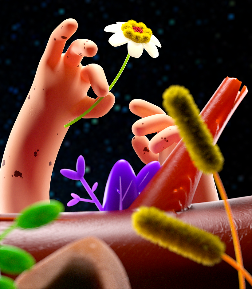 My project for course: 3D Illustration: From Modeling to Lighting 1