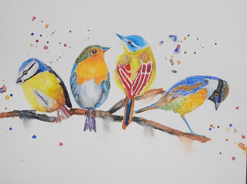 I have just started painting and I'm happy with the end result with all the help from the course. Thankyou Sarah