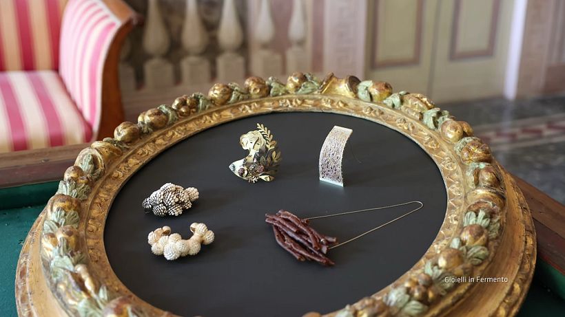 A detail from 'Gioielli in Fermento' exhibition