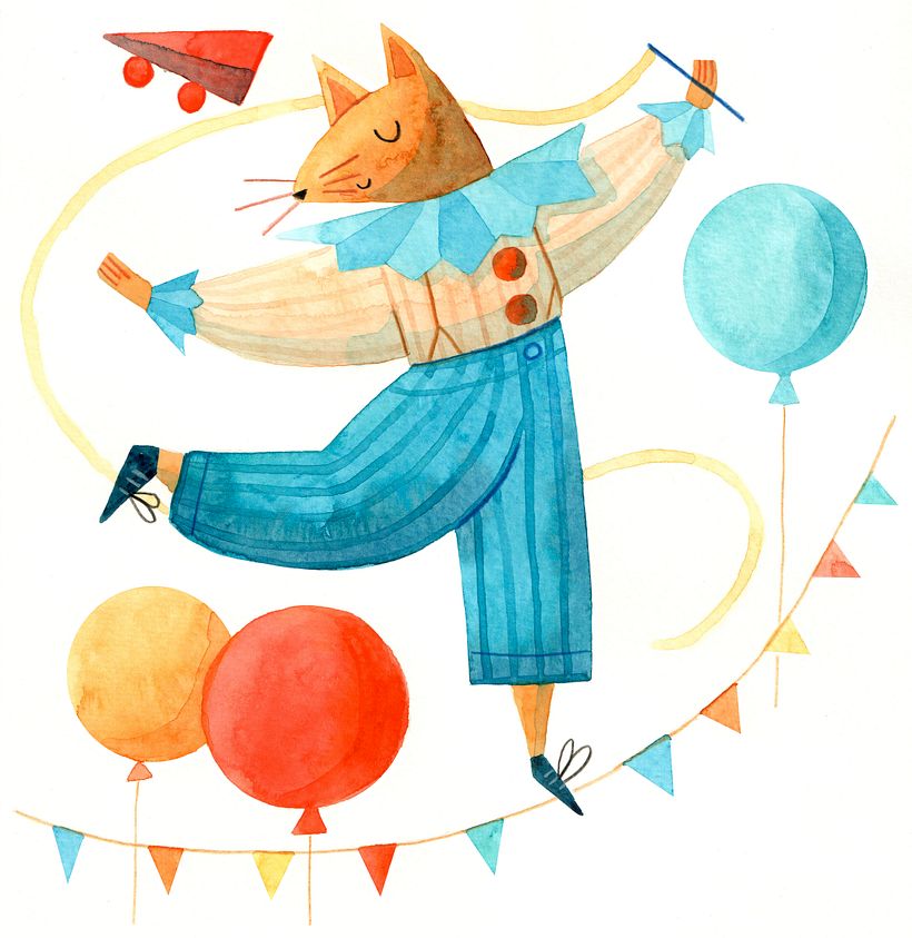 The final edited illustration! (I like to clean up those lines sometimes to get crisp graphic edges!)