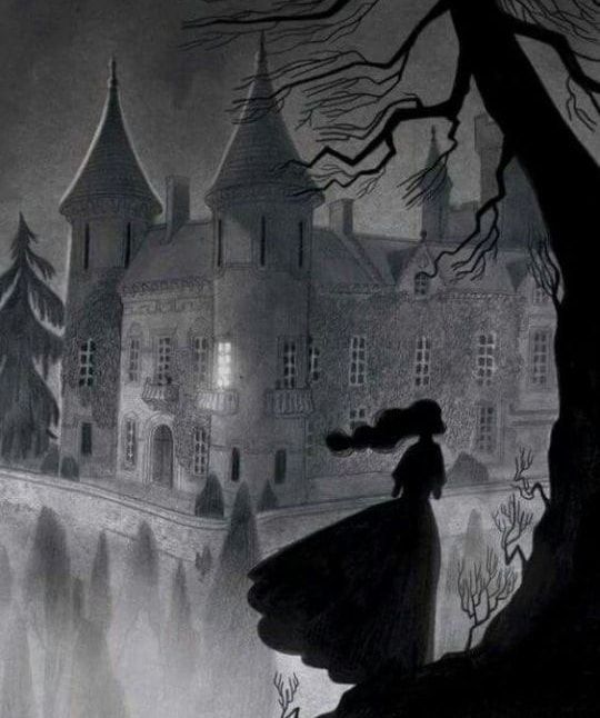 An illustration from 'Carmilla' by Isabella Mazzanti