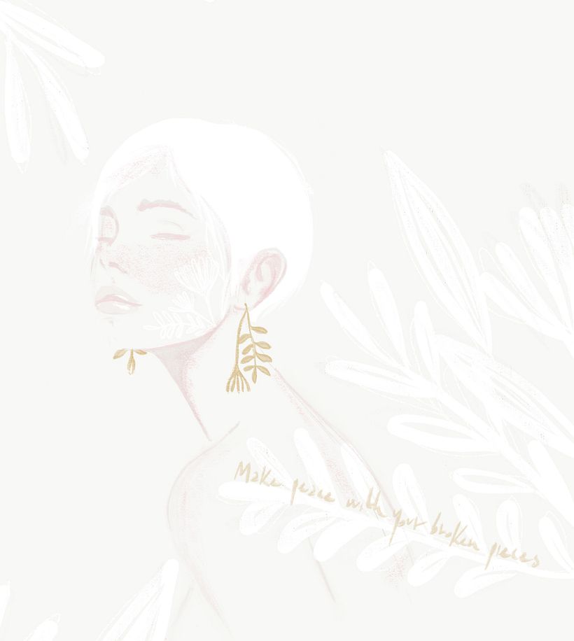 'Make peace with your broken pieces'