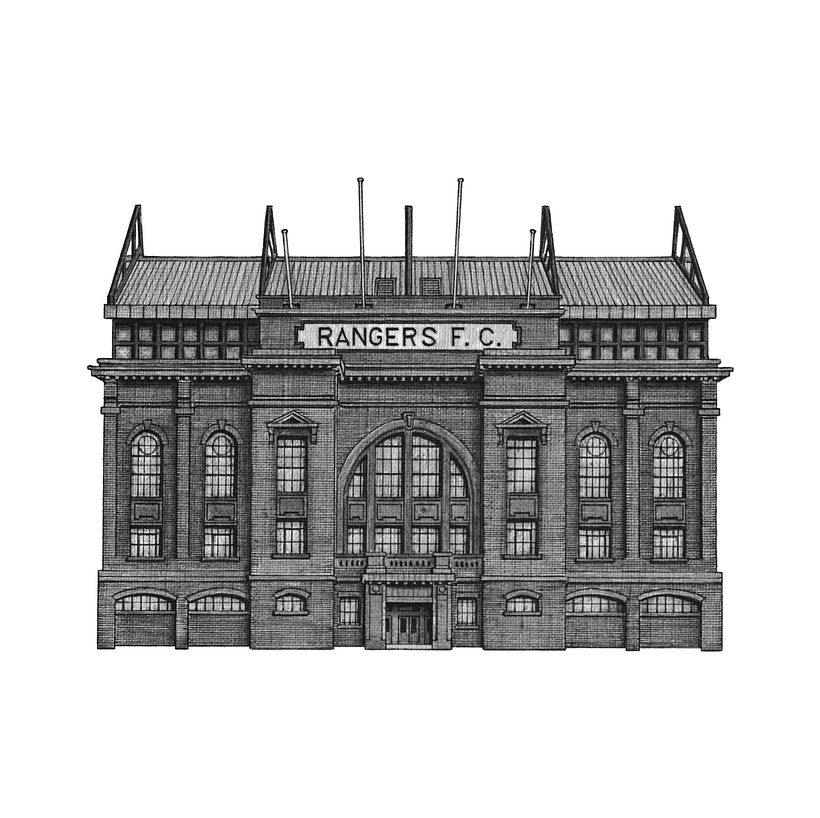 Ibrox Stadium Illustration 2