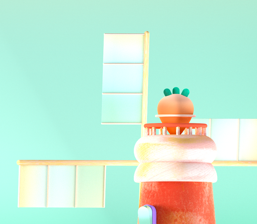 My project for course: Modeling a Colorful 3D World in Cinema 4D and Redshift 16