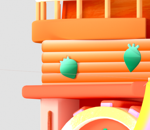 My project for course: Modeling a Colorful 3D World in Cinema 4D and Redshift 21