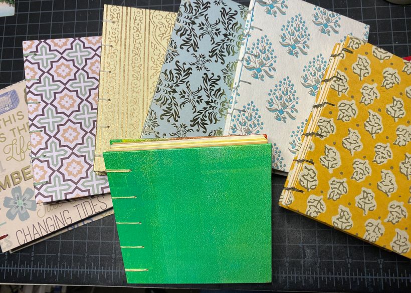My project for course: DIY Binding Techniques 4