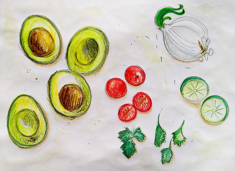 My project for course: Illustrated Recipes: Making Delicious Art 1