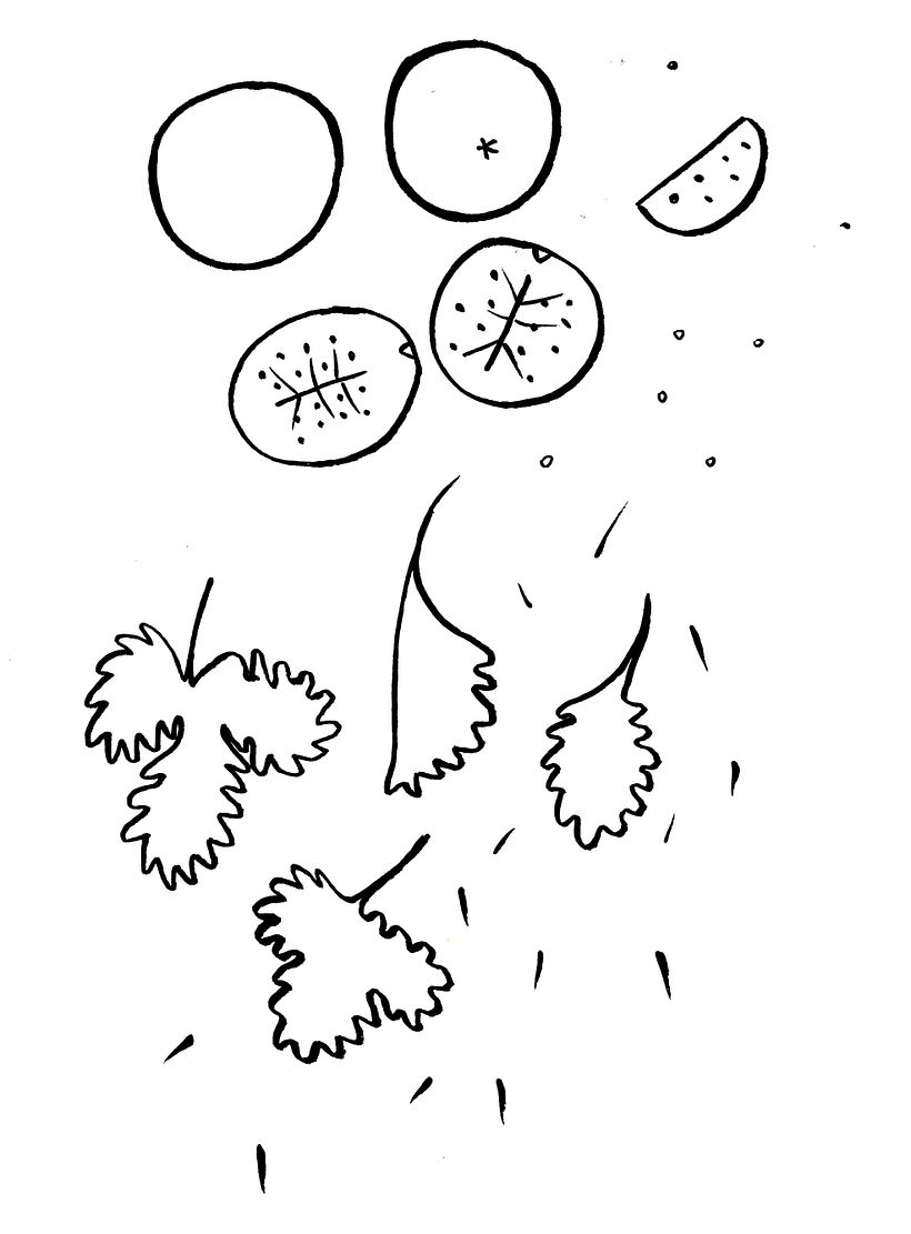 My project for course: Illustrated Recipes: Making Delicious Art 3