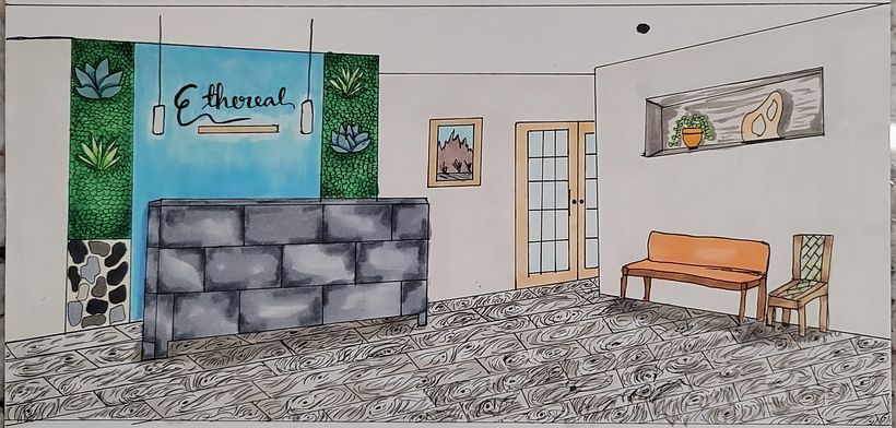 Ethereal Spa Front Office Design 1