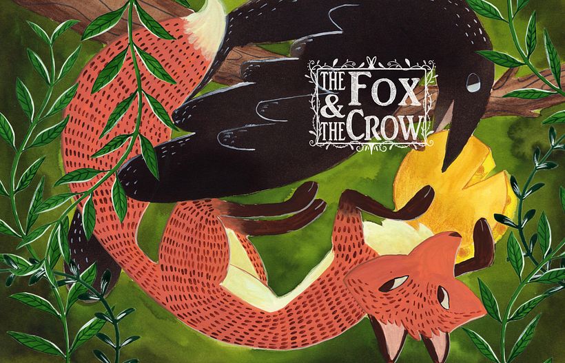 The Fox and the Crow by Aesopus 1