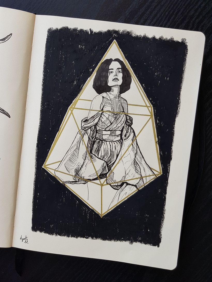 Mi proyecto del curso: Cuadernos de dibujo: encuentra un lenguaje propio 5