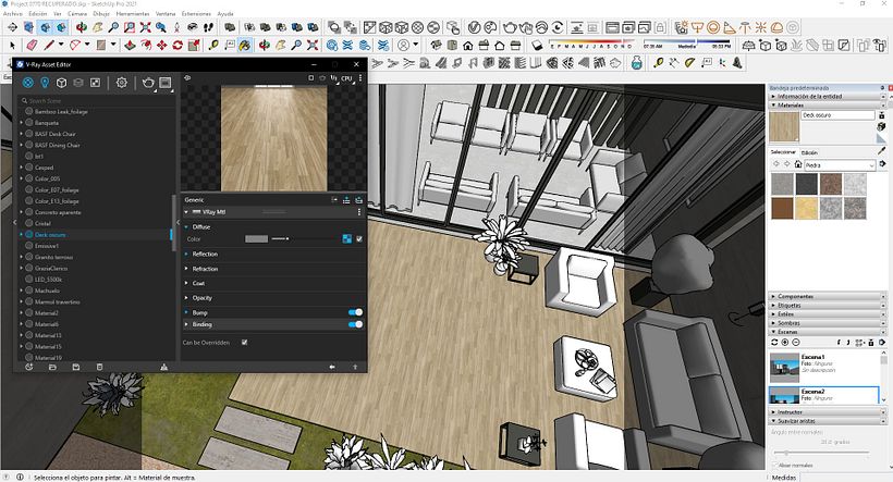 CONFIGURANDO Y AGREGANDO MATERIALES