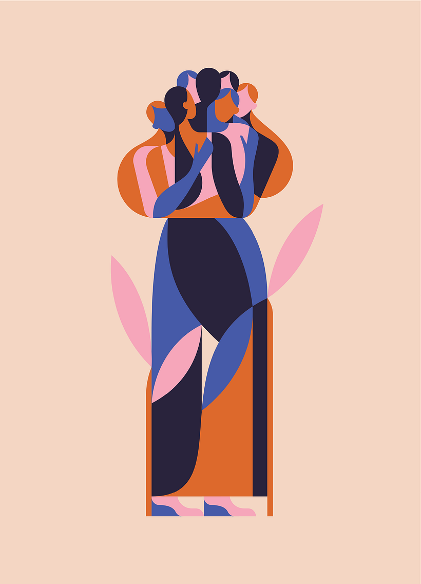 Florescer 01. Ilustração digital