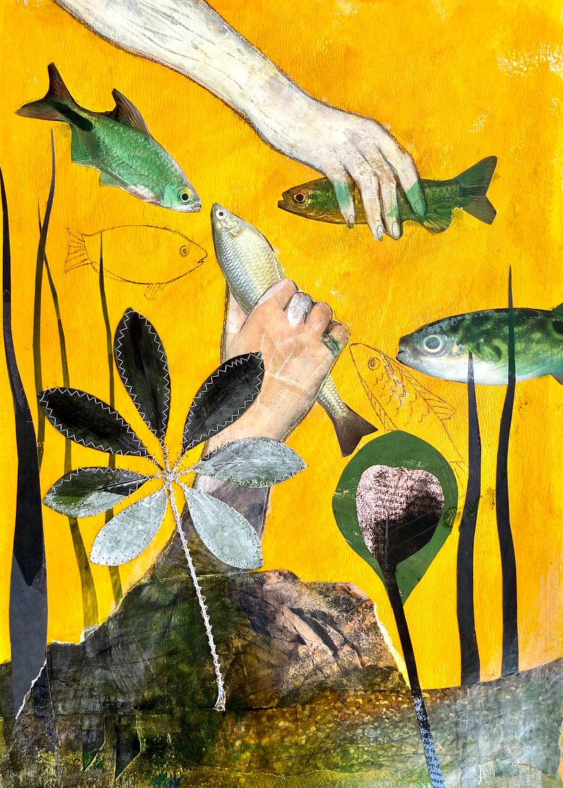 Yellow, size A3