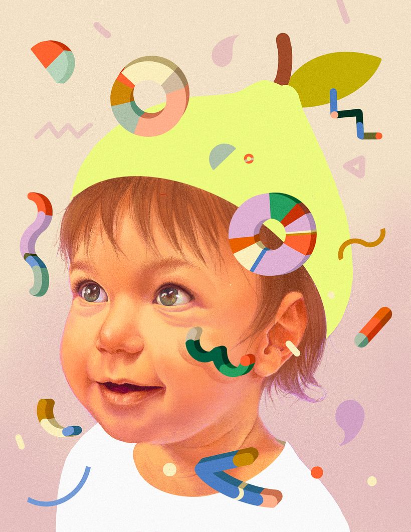 My project for course: Creative Portrait Illustration with Procreate 2