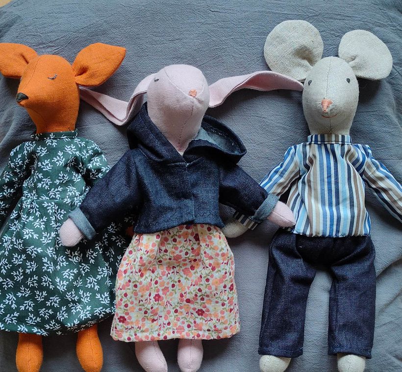 My project for course: Designing and Making Your Own Soft Toy 1