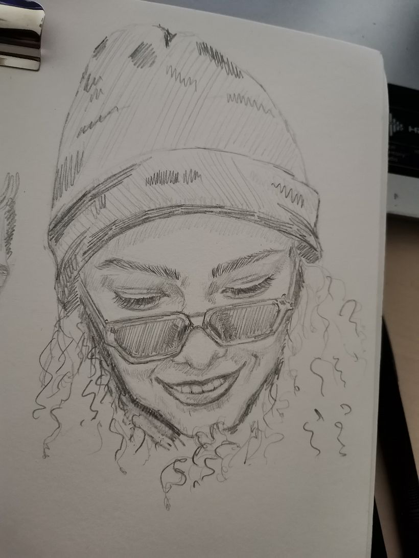 Mi proyecto del curso: Sketchbook de retrato: explora el rostro humano 2