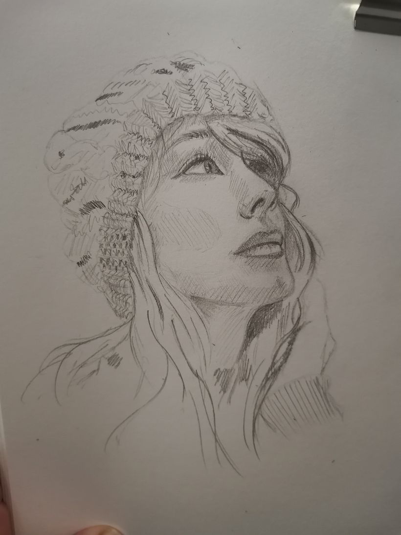 Mi proyecto del curso: Sketchbook de retrato: explora el rostro humano 5