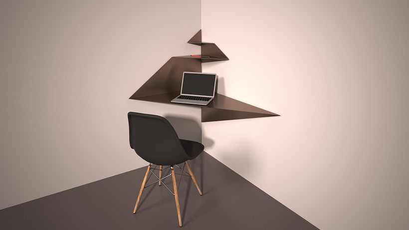 MEANDER corner desk