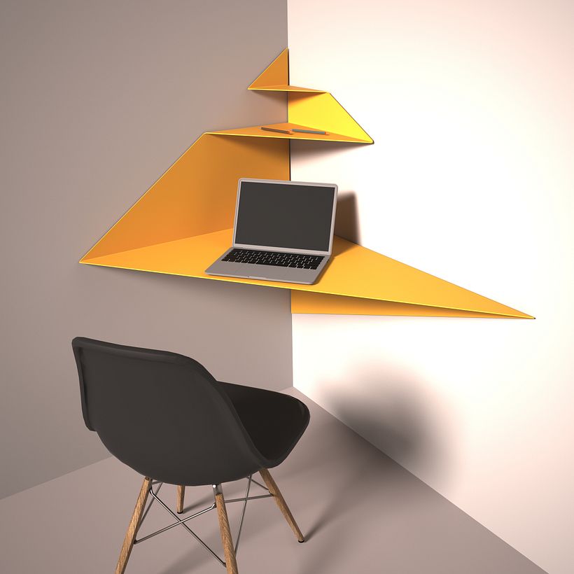 MEANDER corner desk