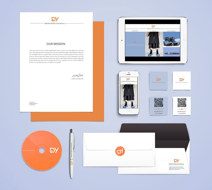 application of the logo