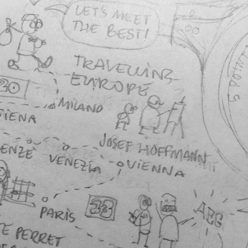 Refining the "Glasses" sketch