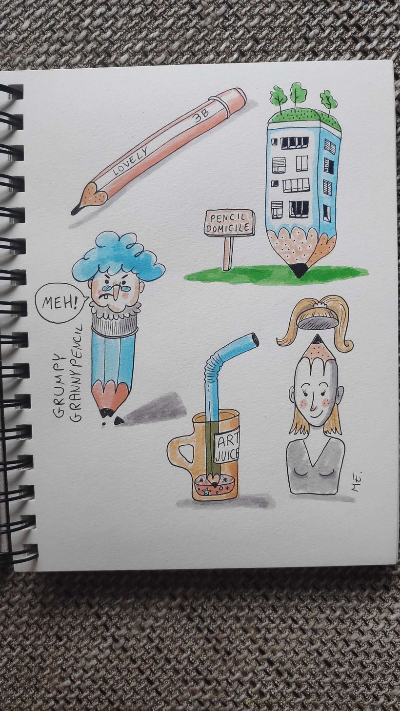 My project for course: The Art of Sketching: Transform Your Doodles into Art 1