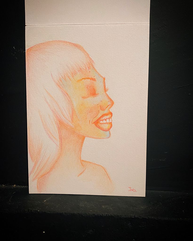 My project for course: Vibrant Portrait Drawing with Colored Pencils 3