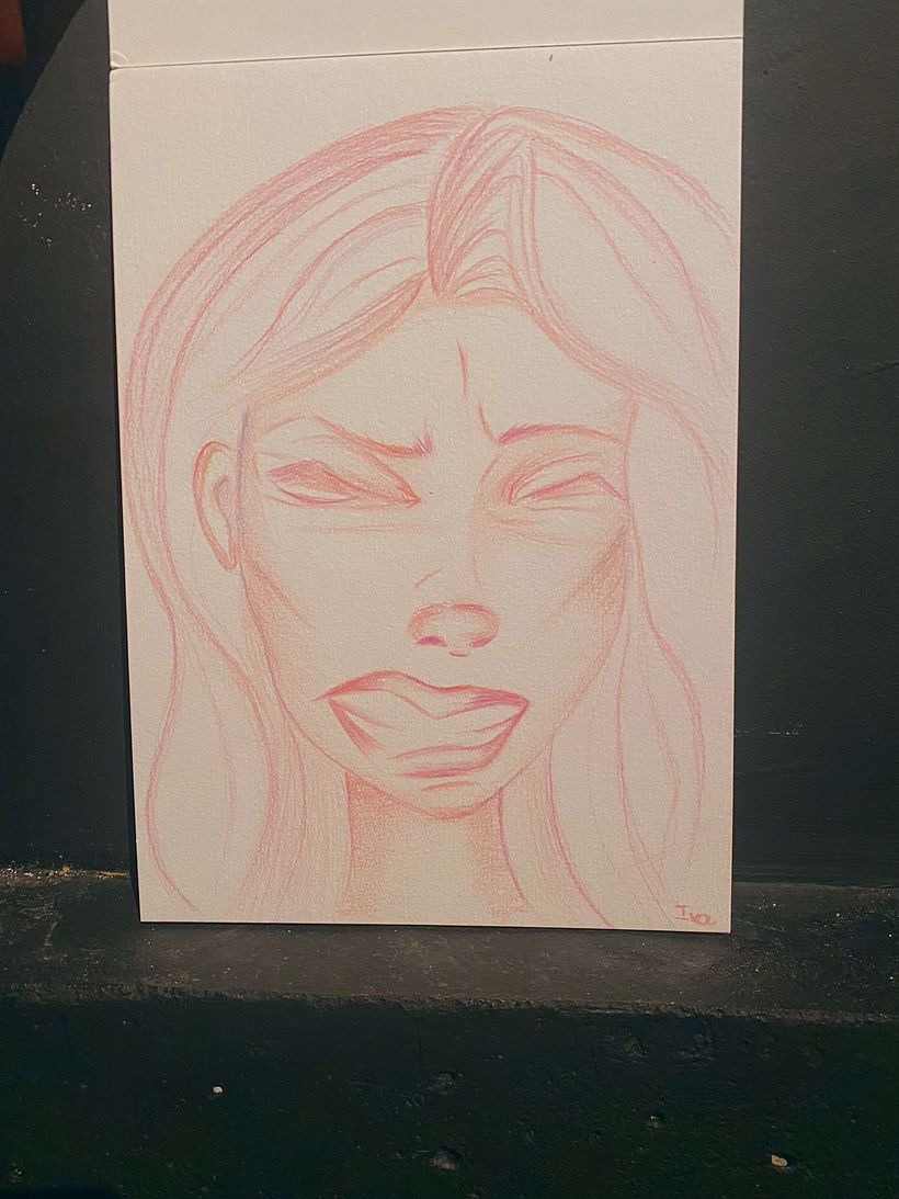 My project for course: Vibrant Portrait Drawing with Colored Pencils 7