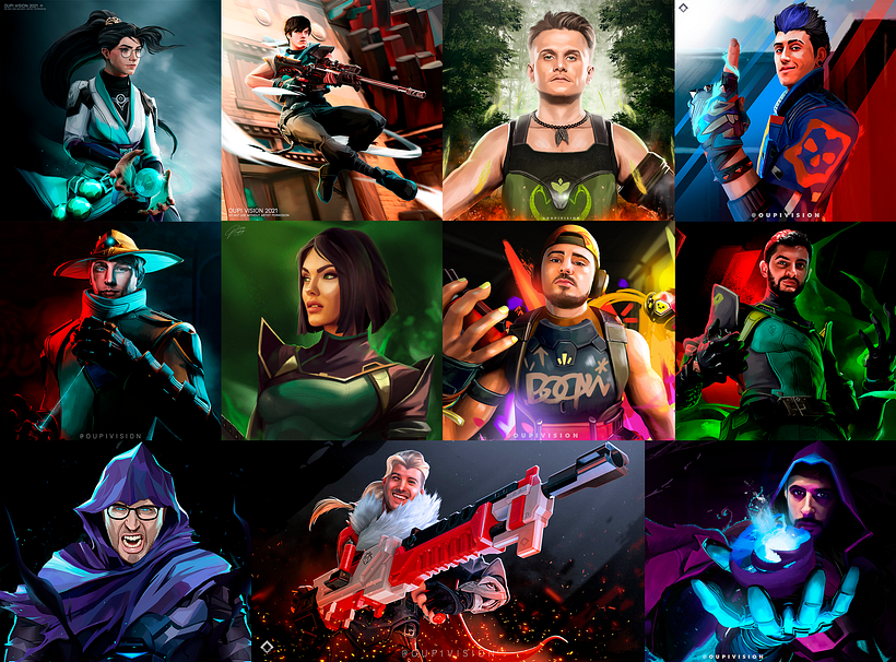 Valorant Spanish Content Creators & Pro players 12