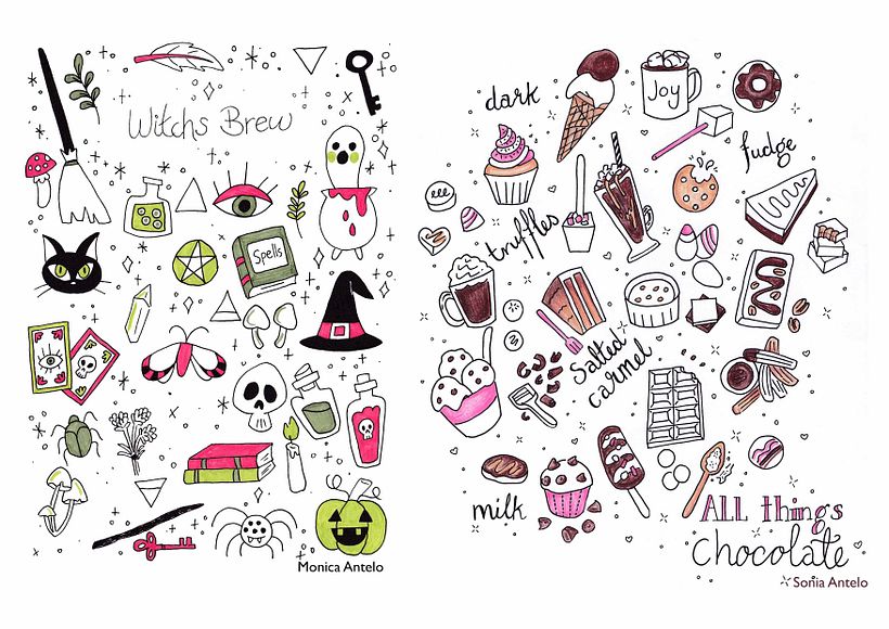 We had a lot of fun doodling.