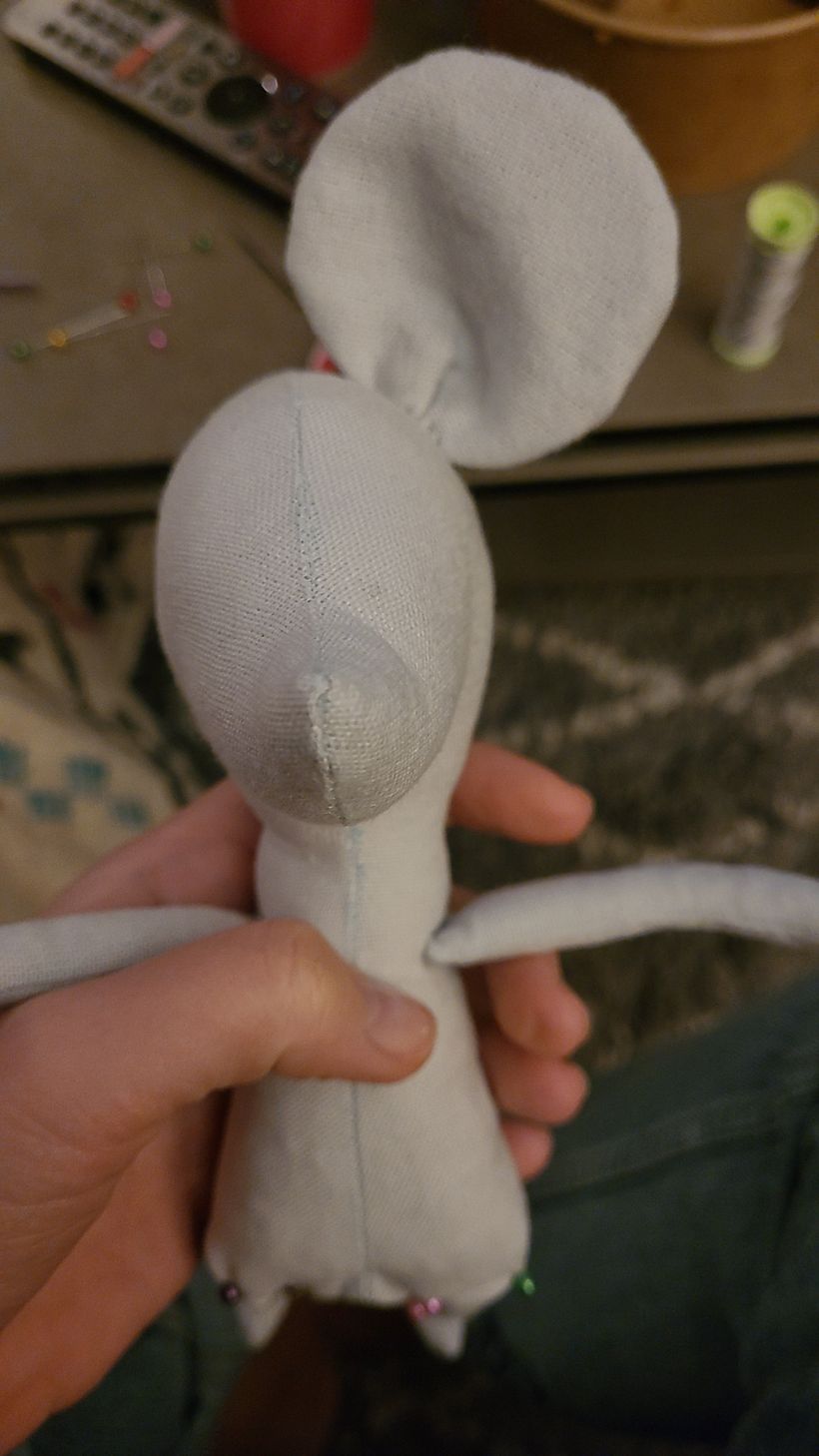 Mon projet du cours : Création artisanale d'un jouet en chiffon - souriceau  5