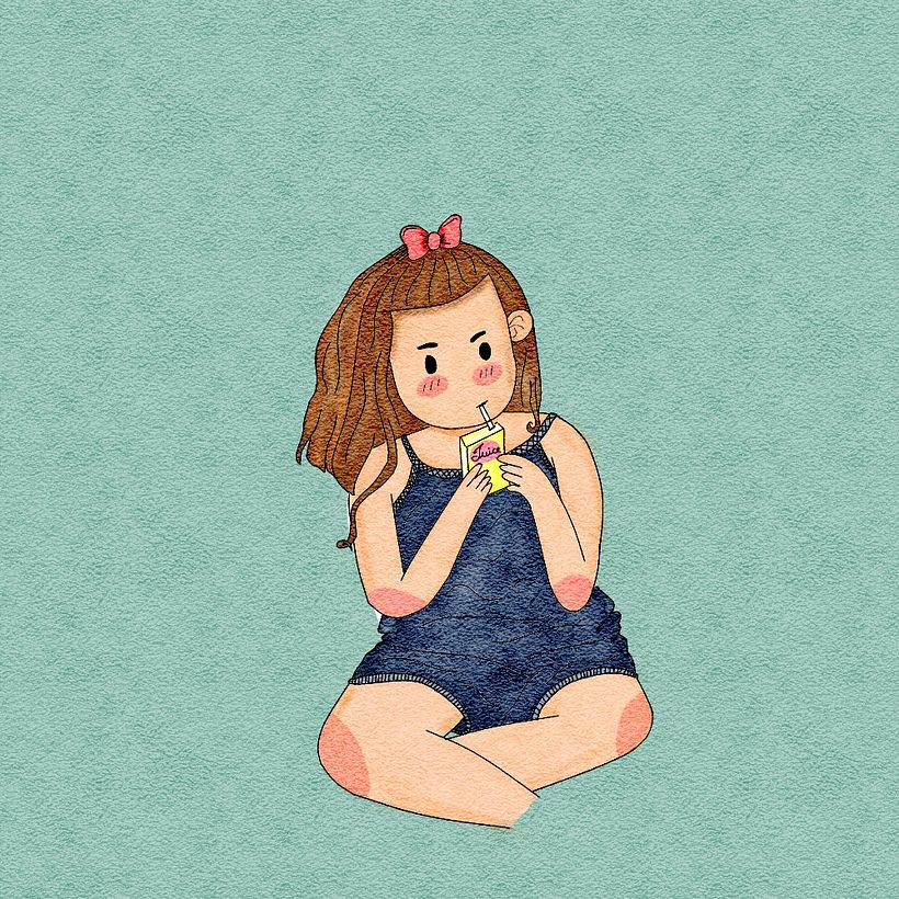 Um suquinho para refrescar. 