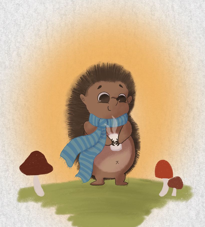 Fall hedgehog