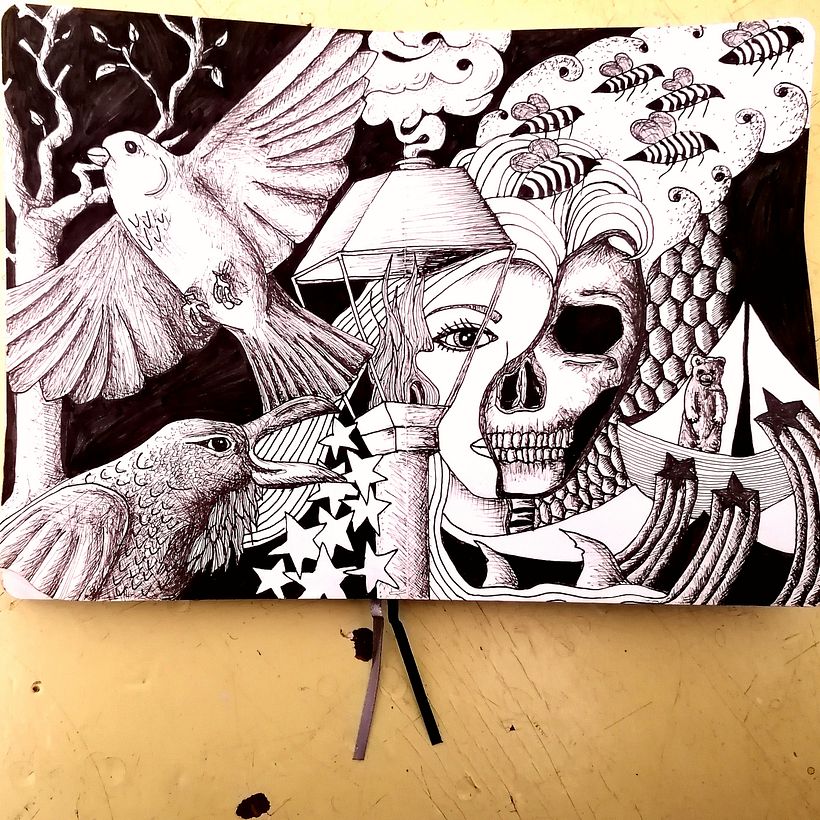 My project for course: Dreamlike Illustration: Draw Your Imagination 1