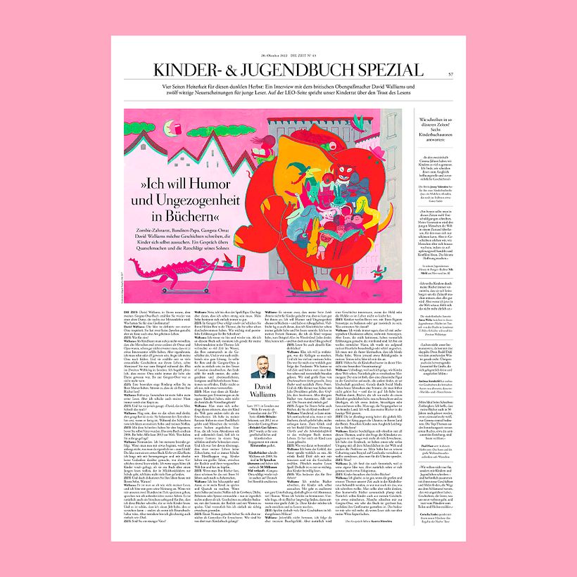 Editorial illustration for Die Zeit.  2