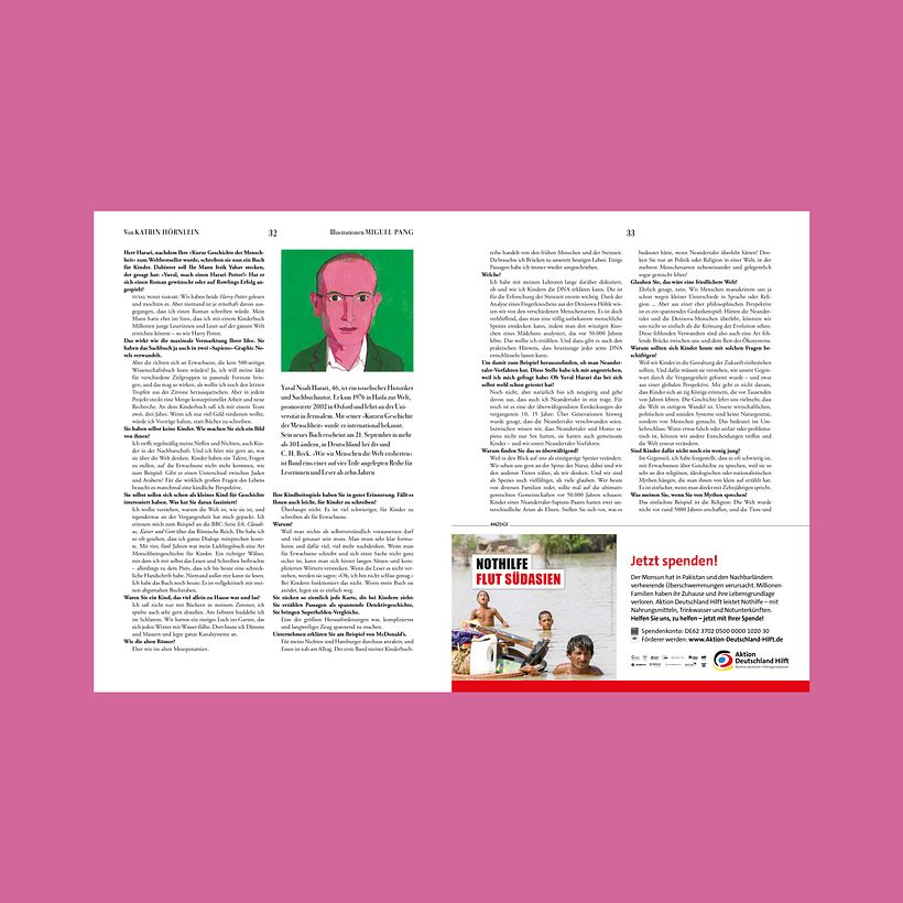 Interview Yuval Harari . Zeit Magazine 3