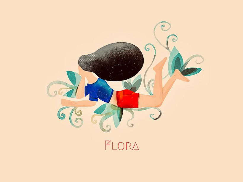 Abstract Merchandise Human Illustrations by Simarjeet Kaur 1