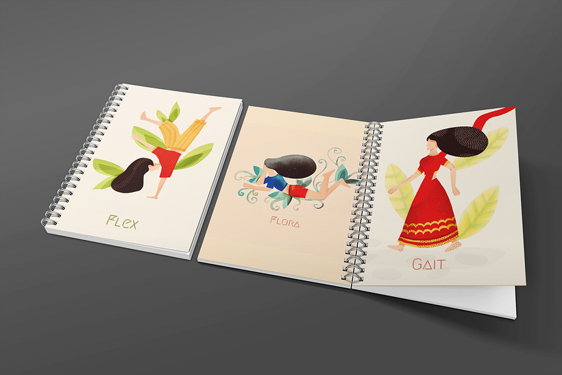 Abstract Merchandise Human Illustrations by Simarjeet Kaur 5