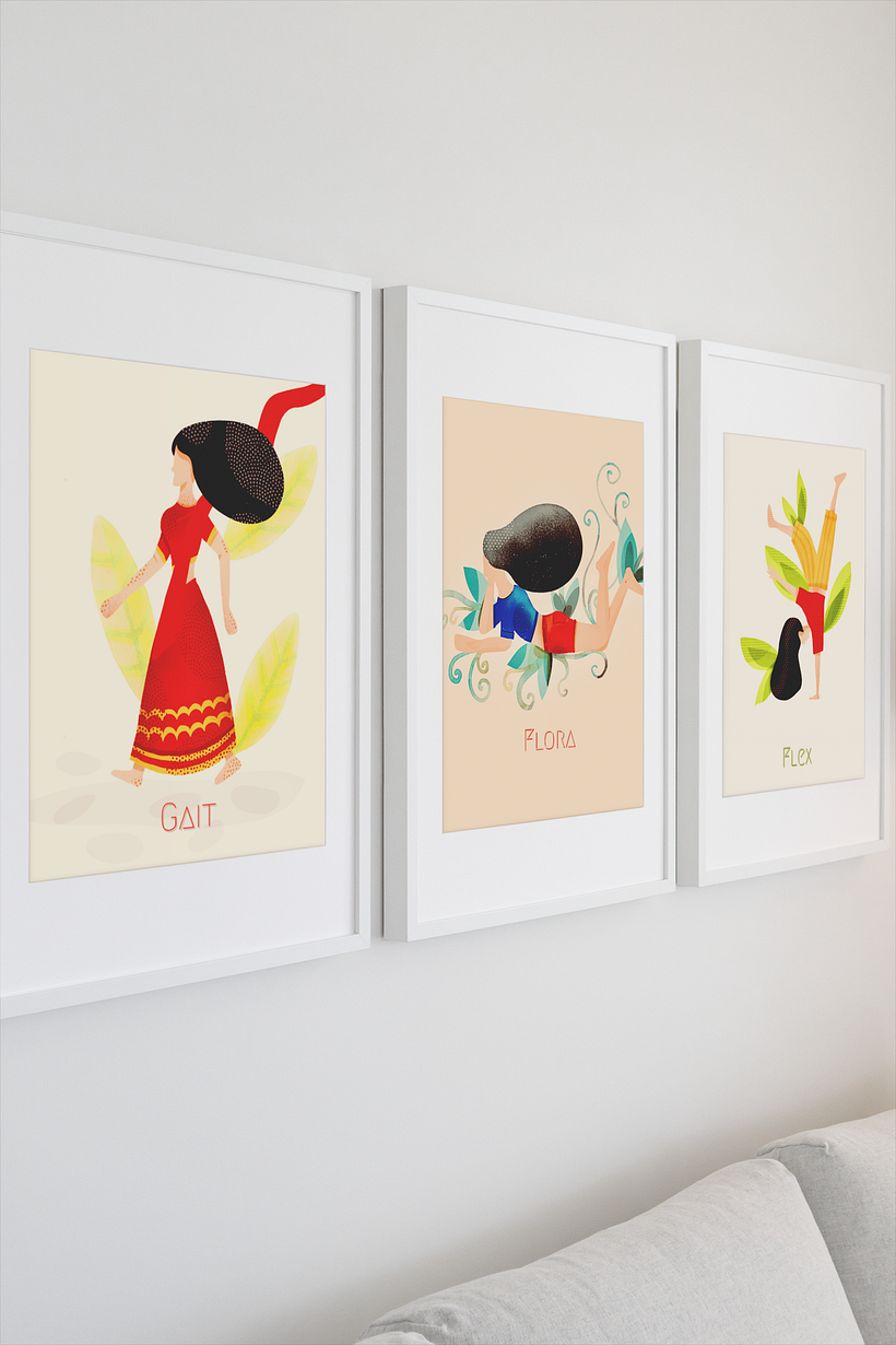 Abstract Merchandise Human Illustrations by Simarjeet Kaur 6