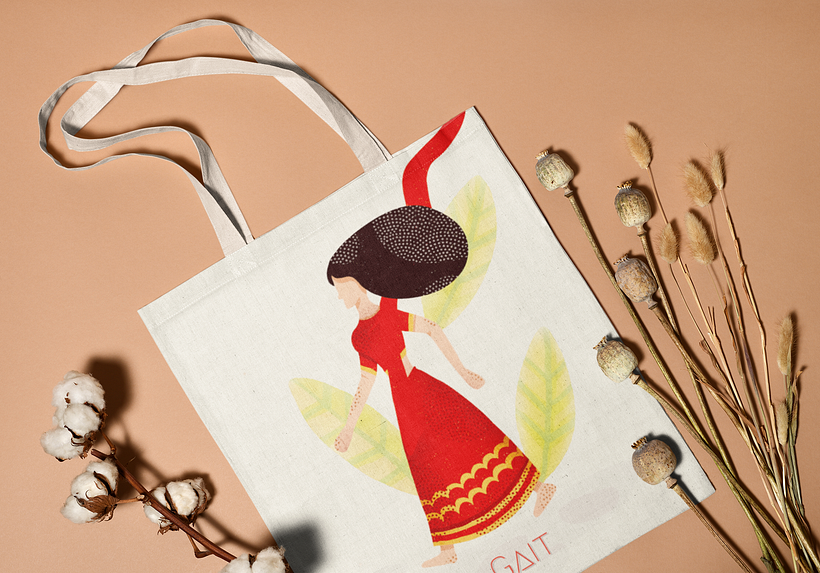 Abstract Merchandise Human Illustrations by Simarjeet Kaur 17