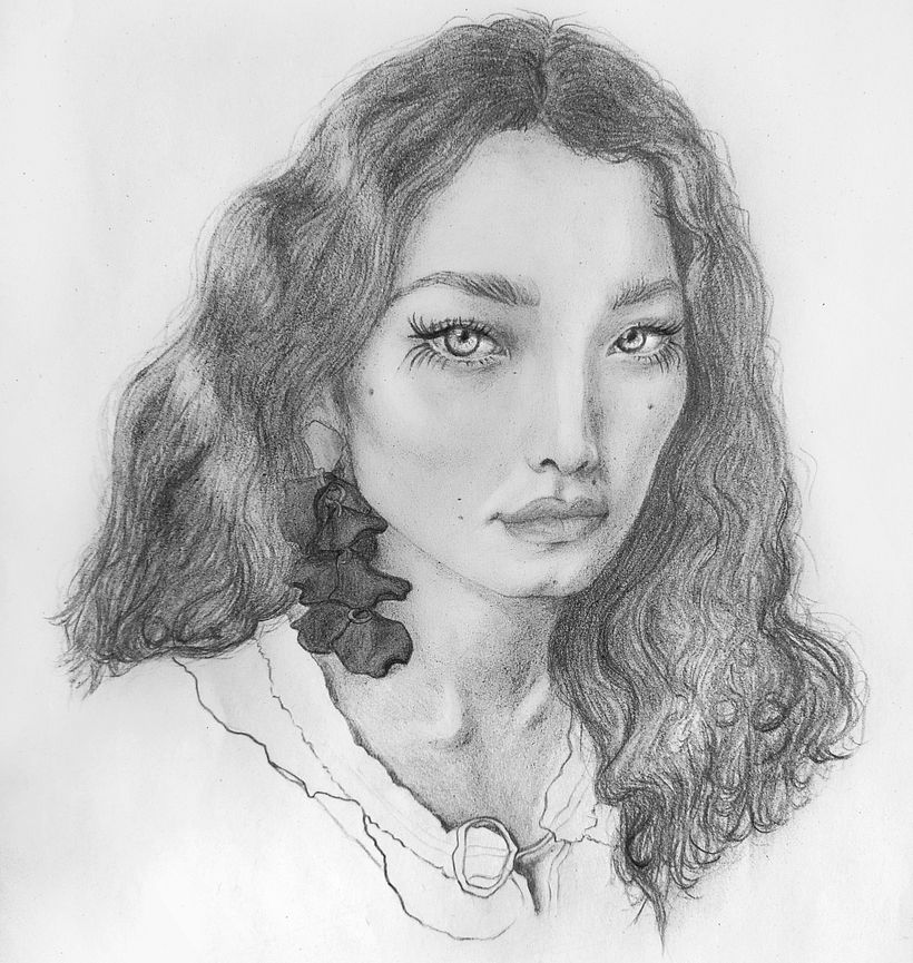 B/W portrait edited in Snapseed