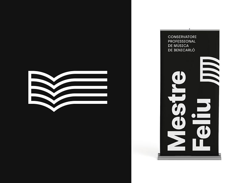 Conservatori Professional de Música de Benicarló - MESTRE FELIU - Branding und Identität