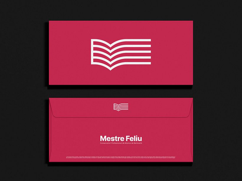 Conservatori Professional de Música de Benicarló - MESTRE FELIU - Branding und Identität