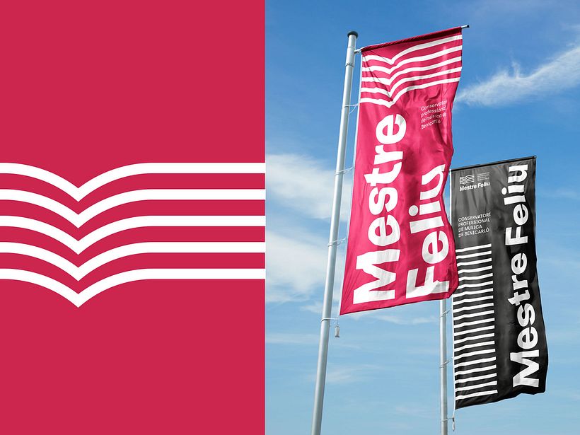 Conservatori Professional de Música de Benicarló - MESTRE FELIU - Branding und Identität