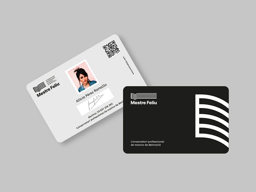 Conservatori Professional de Música de Benicarló - MESTRE FELIU - Branding und Identität