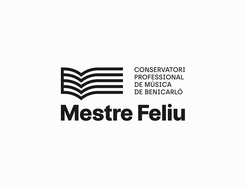 Conservatori Professional de Música de Benicarló - MESTRE FELIU - Branding und Identität